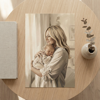 Custom Editorial Portrait — Unframed Print