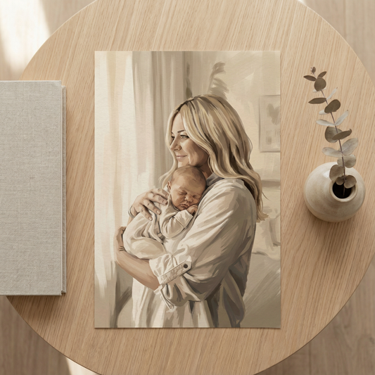 Custom Editorial Portrait — Unframed Print