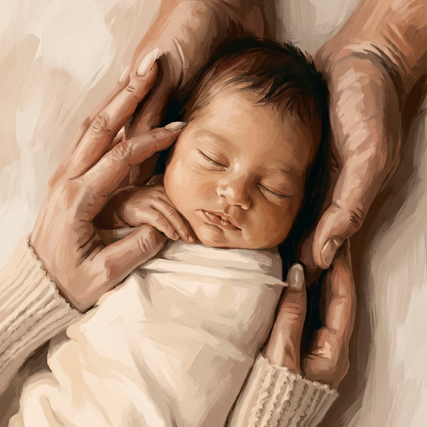 Custom Editorial Portrait — Digital File